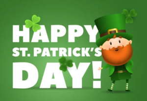 Orange , Blanc et Vert : Aujourd’hui , c’est la St Patrick !